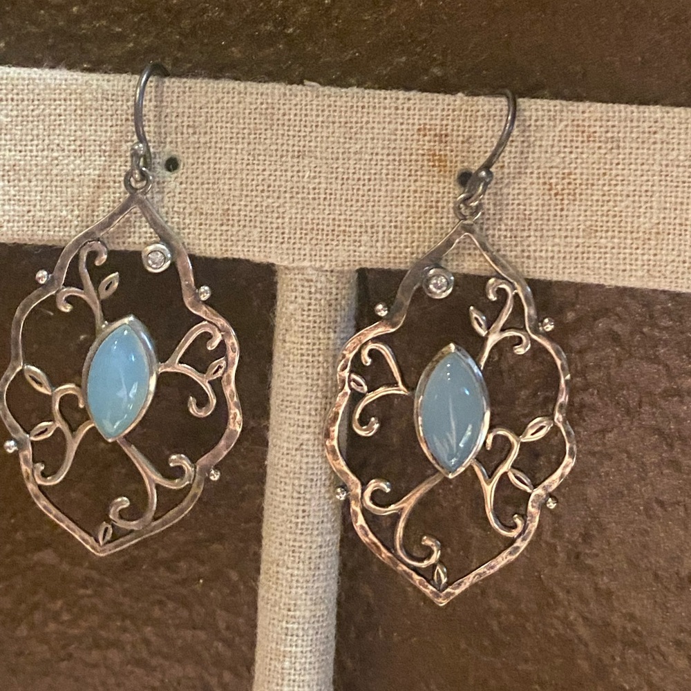 Retired Silpada sterling earrings